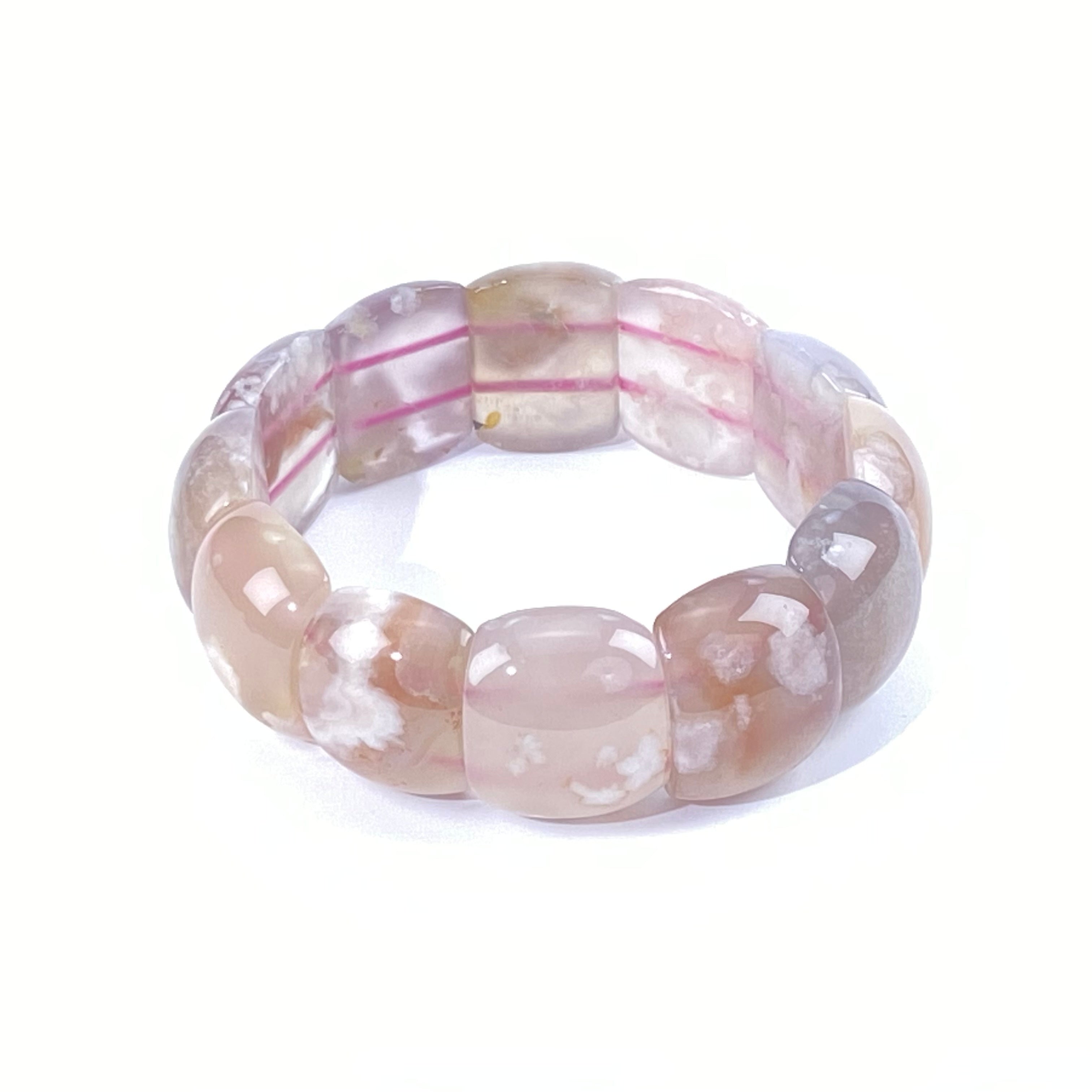 果凍櫻花瑪腦手排