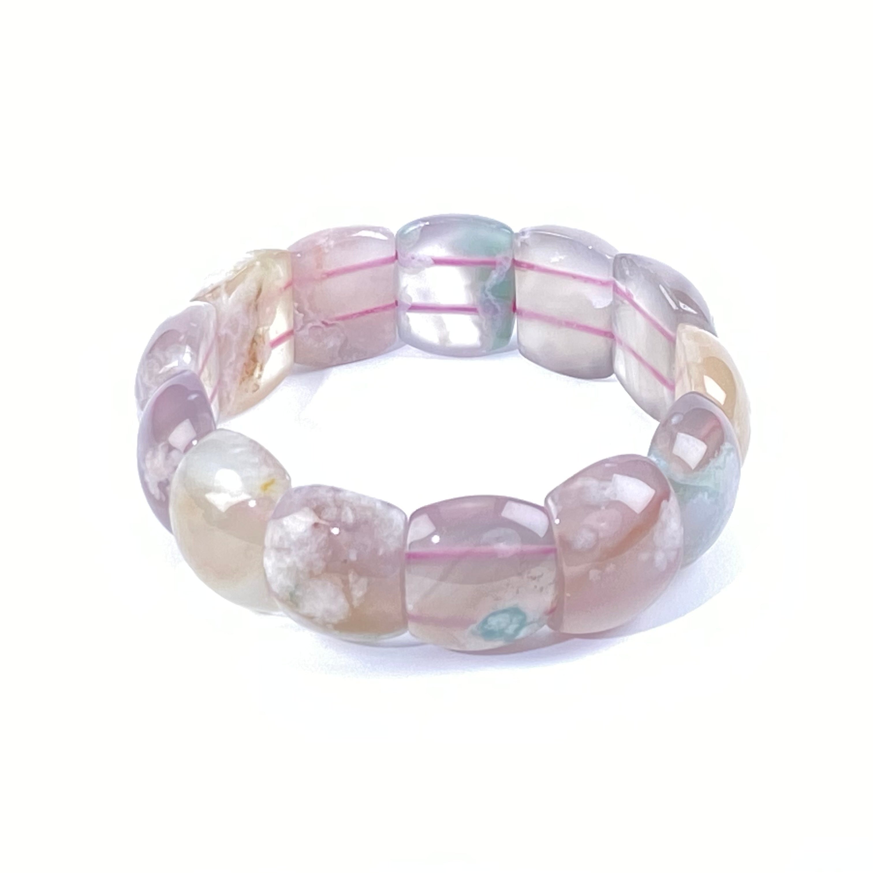 果凍櫻花瑪腦手排