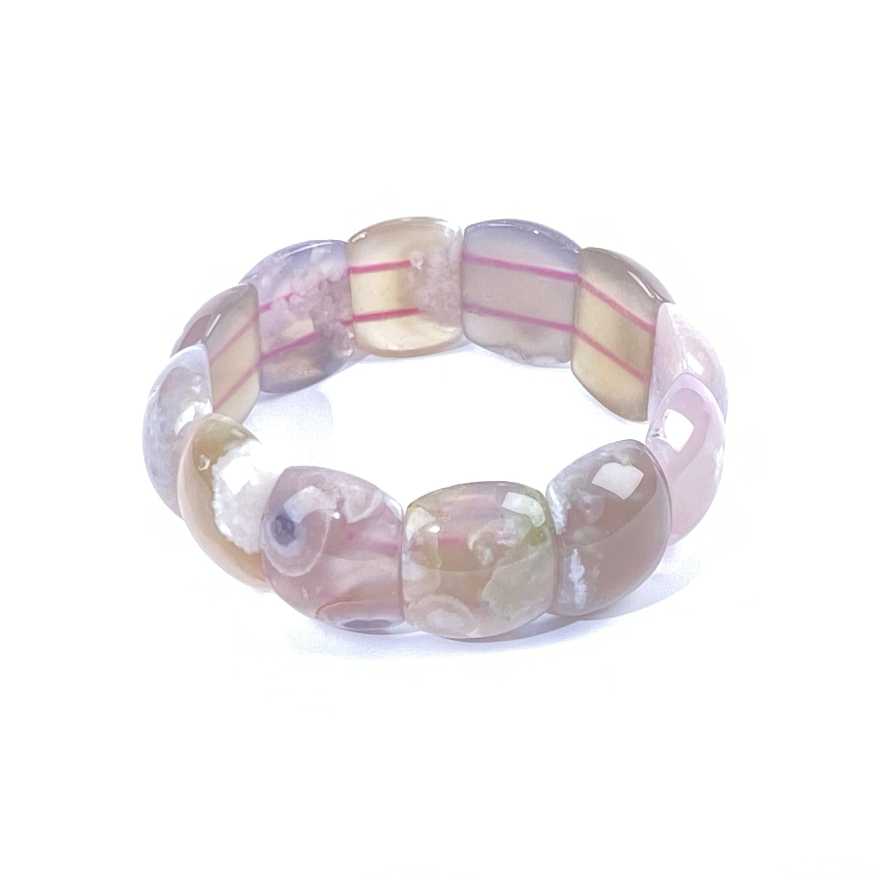 果凍櫻花瑪腦手排