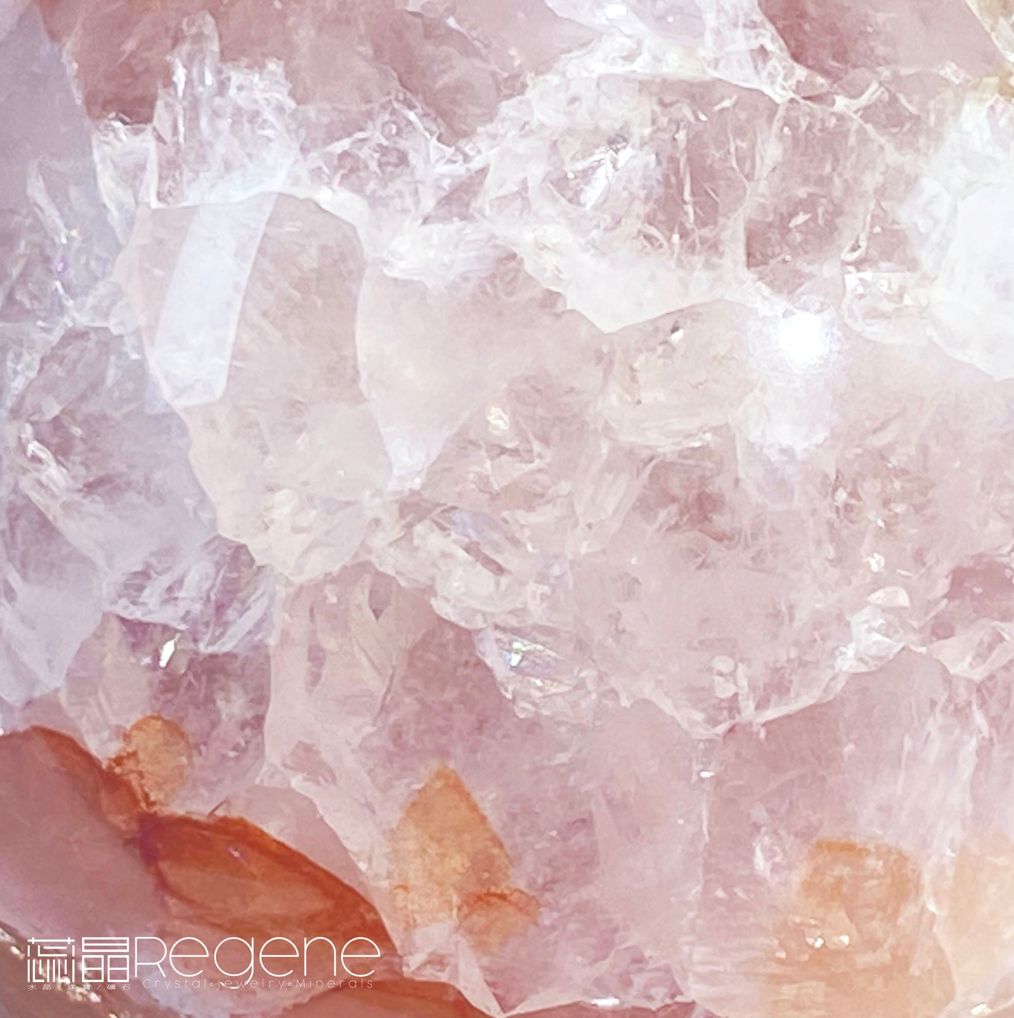 紫櫻花晶洞瑪瑙球