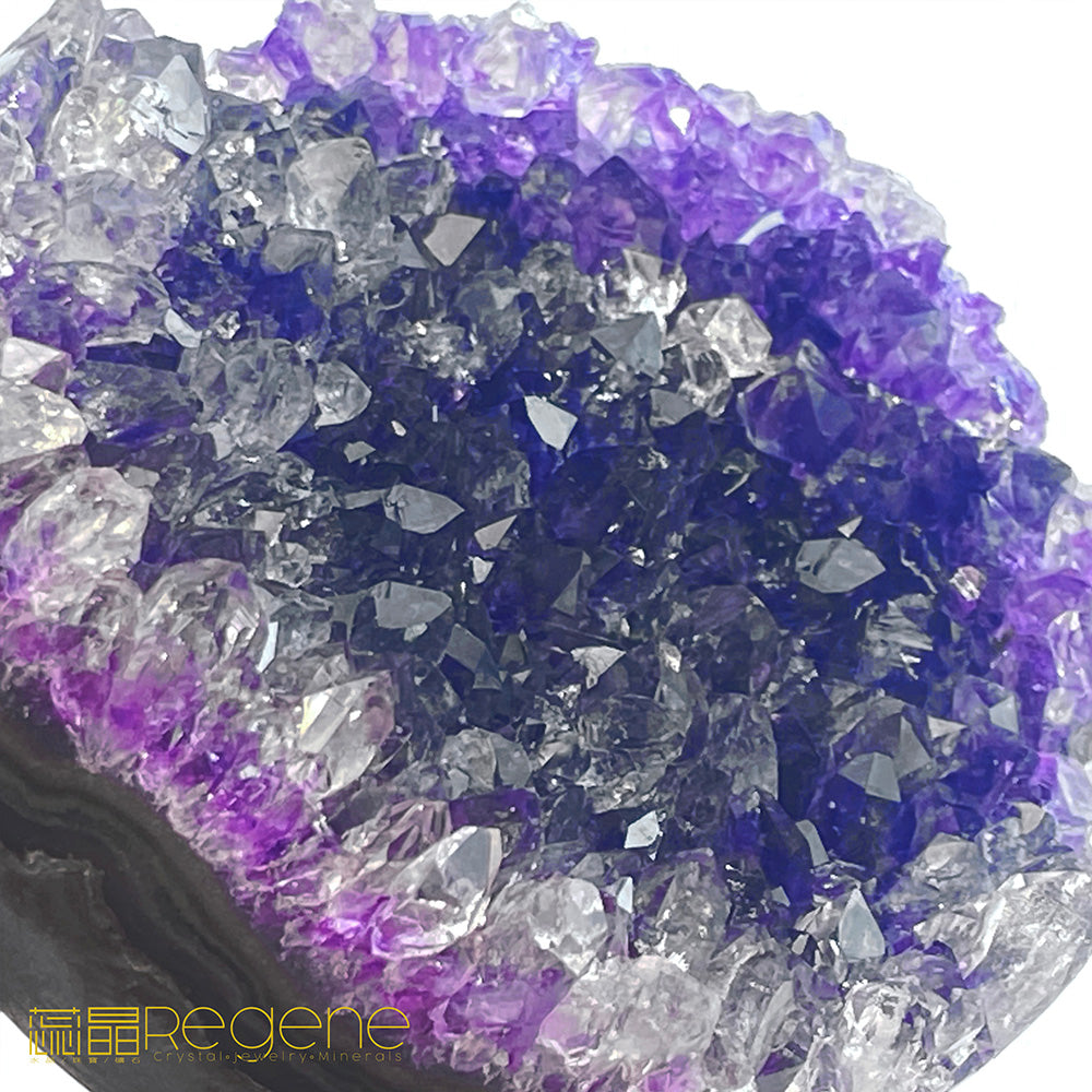 烏拉圭星鑽小方解石彩晶球