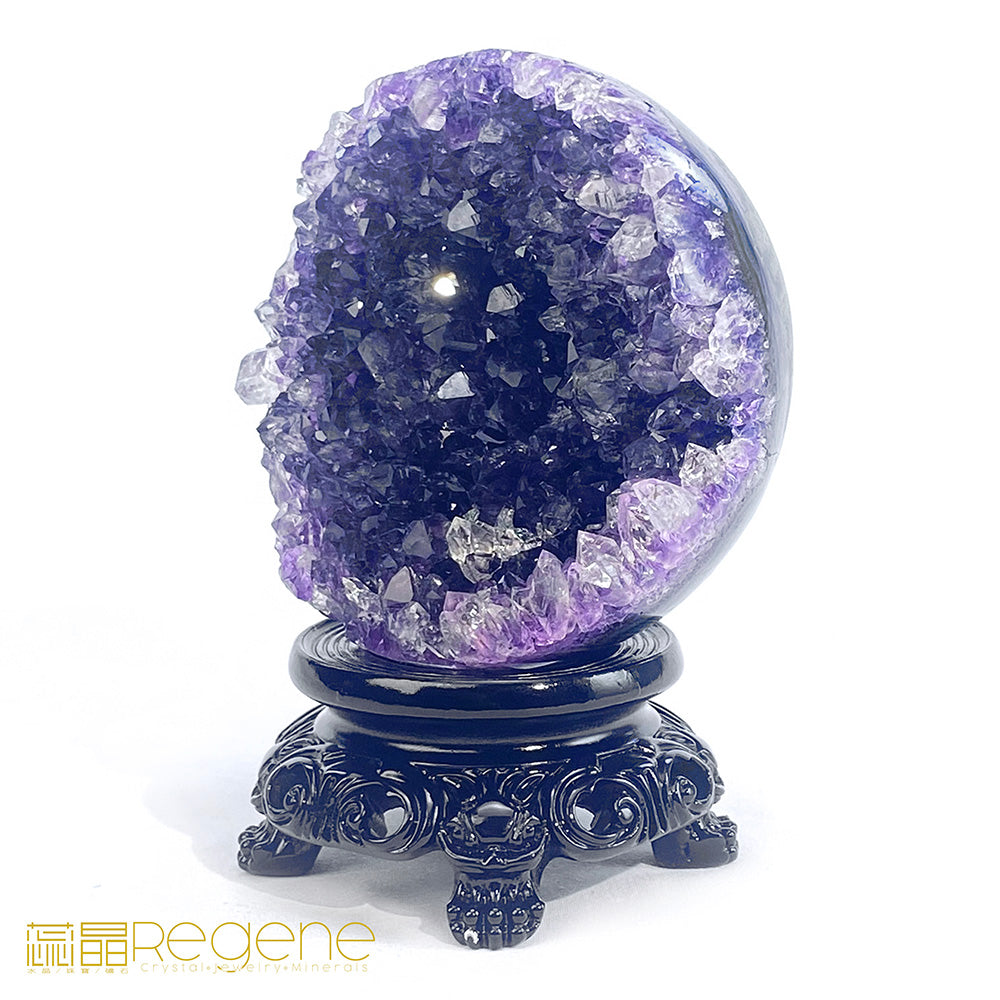 烏拉圭星鑽小方解石彩晶球