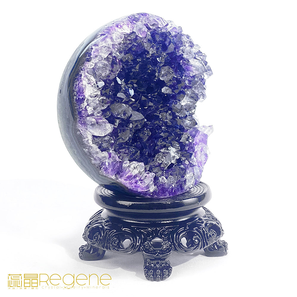 烏拉圭星鑽小方解石彩晶球