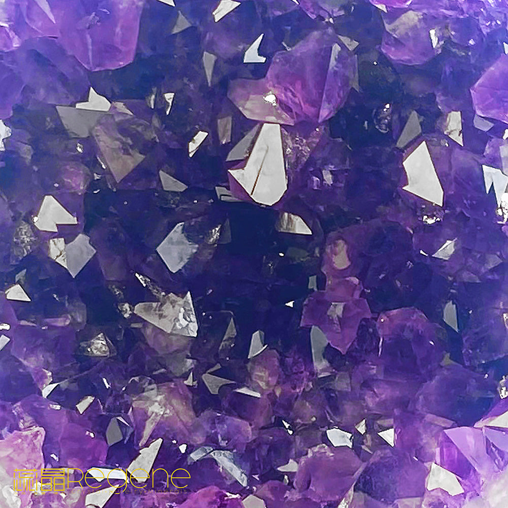 烏拉圭星鑽紫晶球