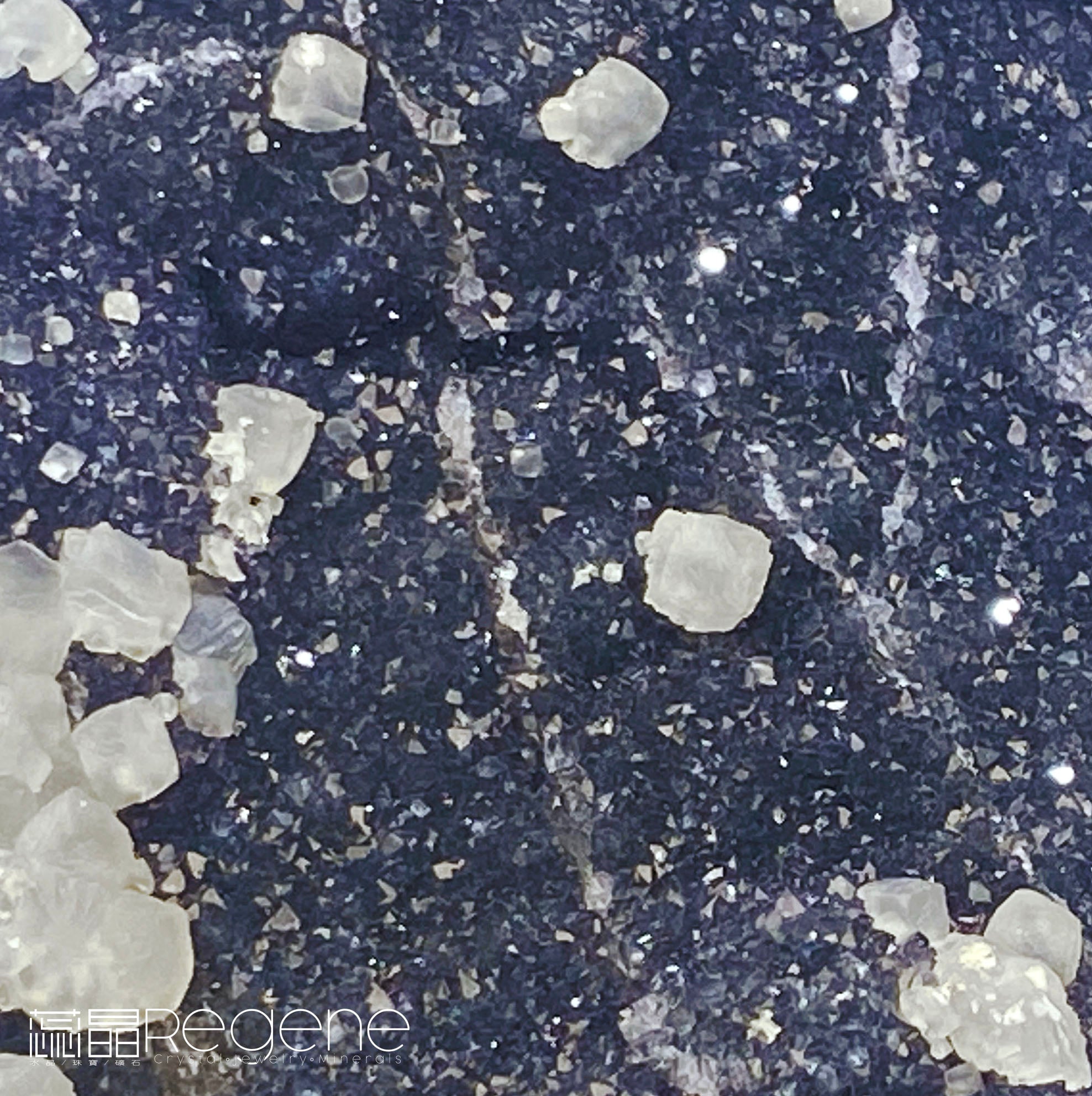 星鑽方解石彩晶鎮