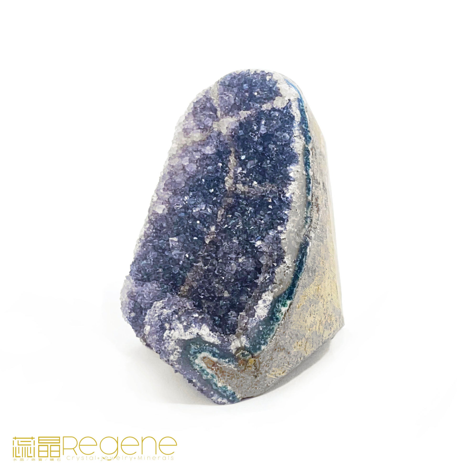 星鑽彩晶簇 軟糖晶鎮 閃亮黑灰晶鎮