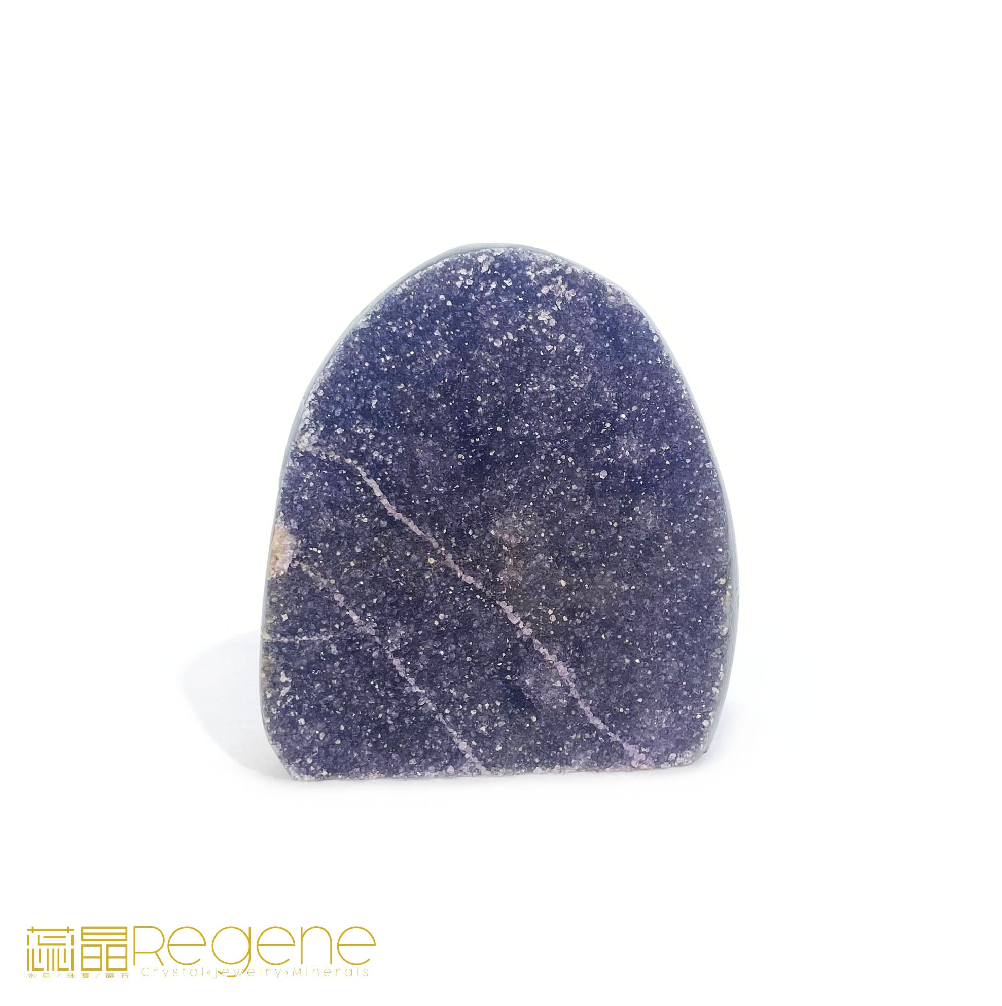 星鑽彩晶簇 軟糖晶鎮 閃亮黑灰晶鎮