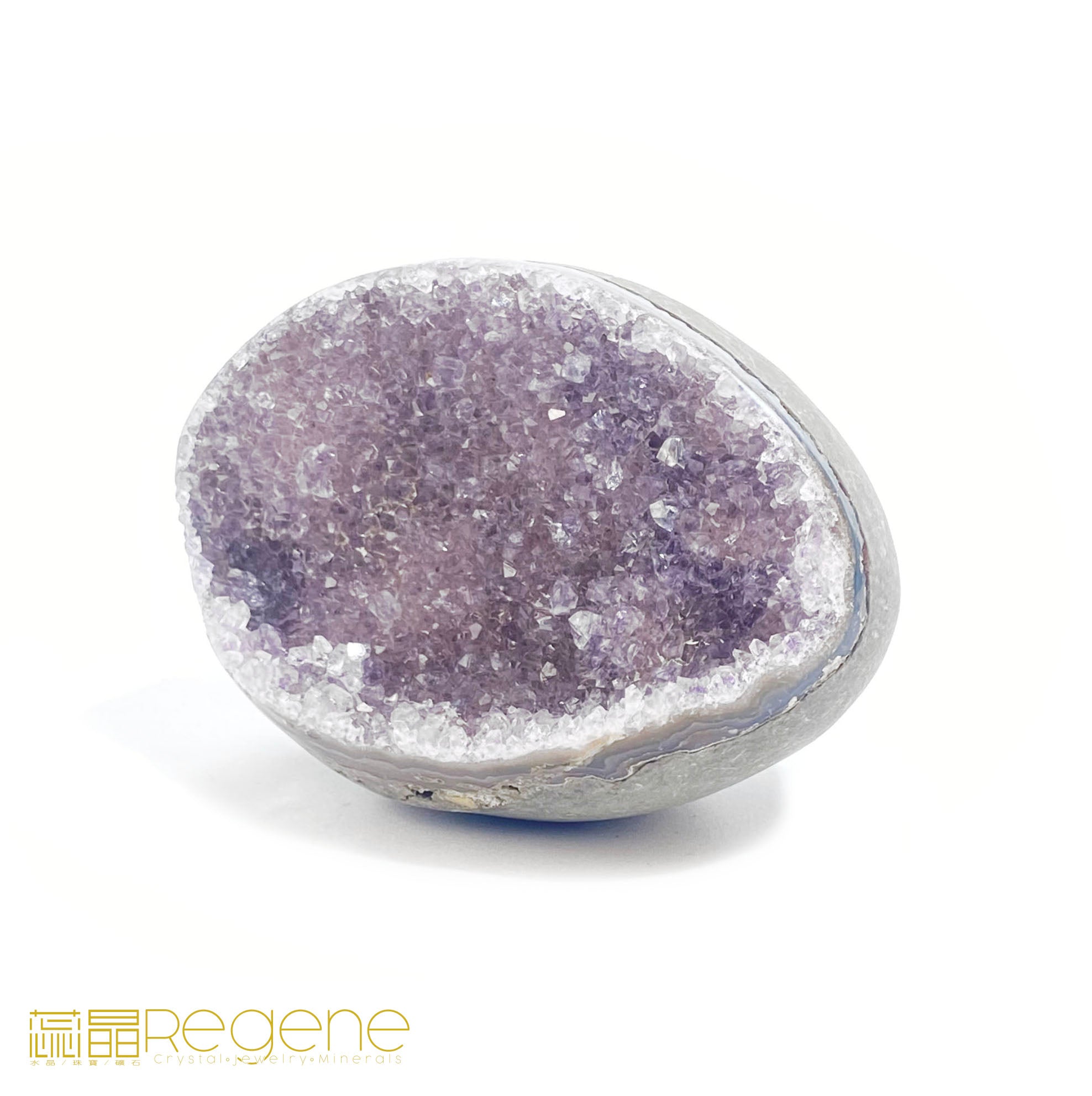 星鑽彩晶蛋形晶鎮