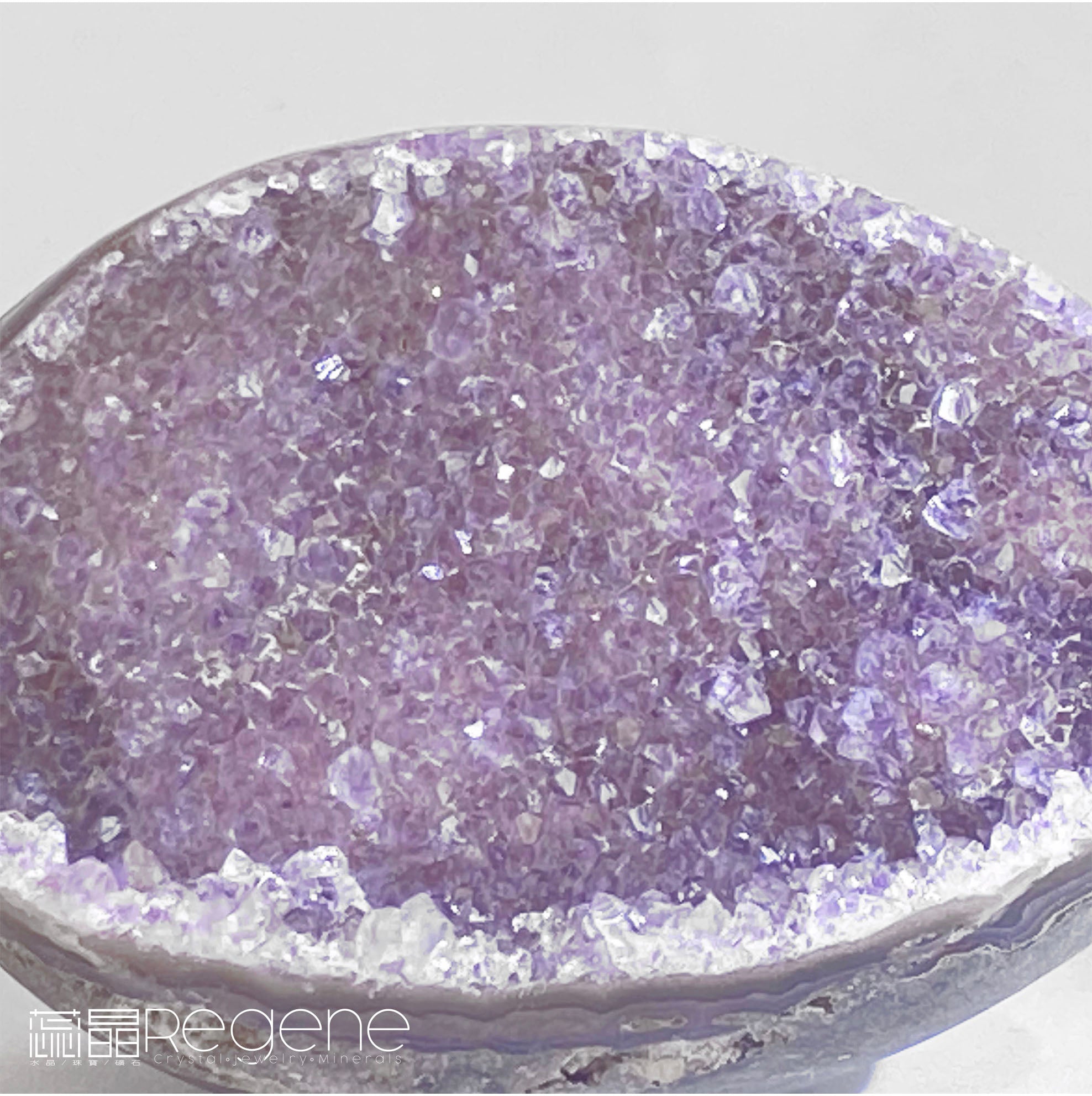 星鑽彩晶蛋形晶鎮