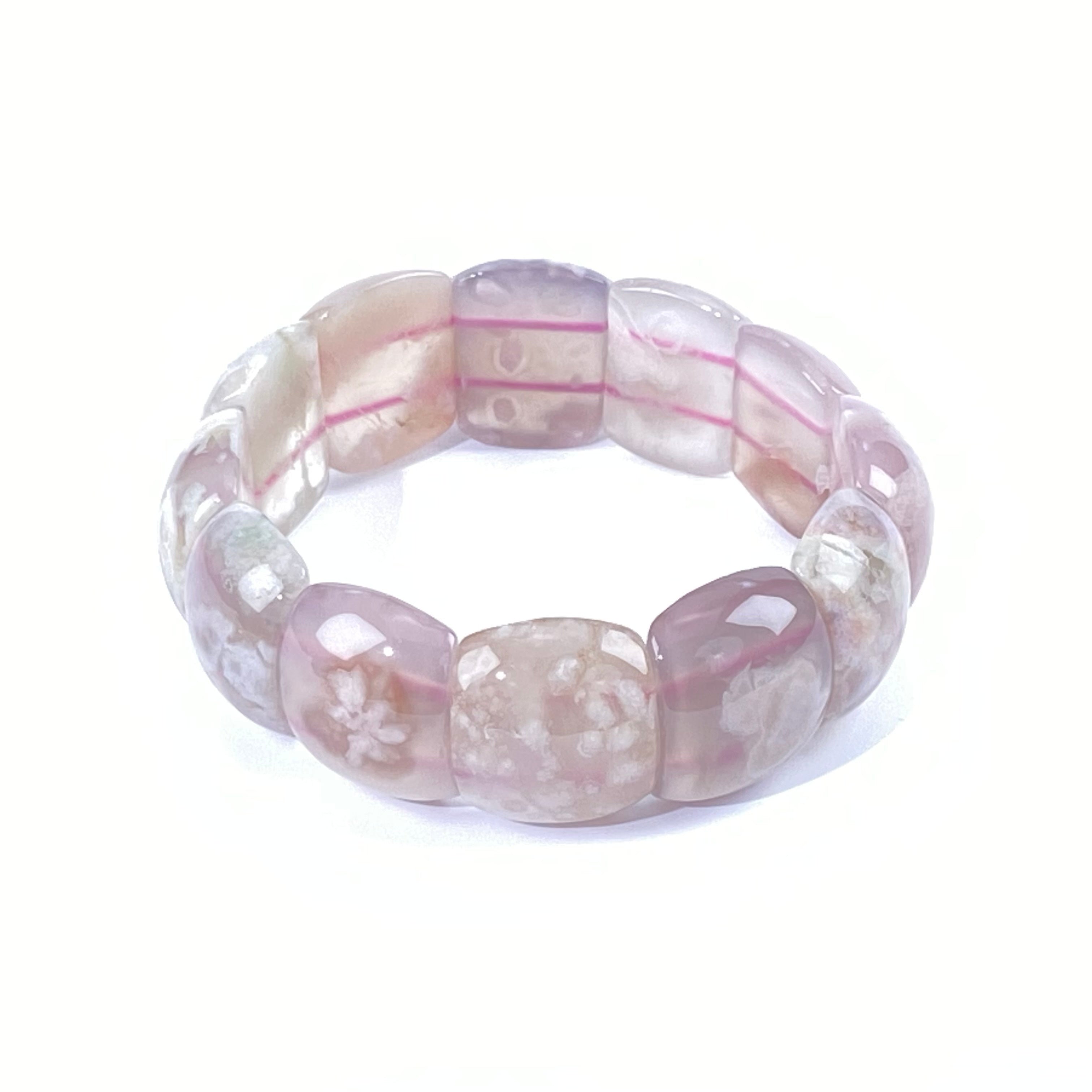 果凍櫻花瑪腦手排