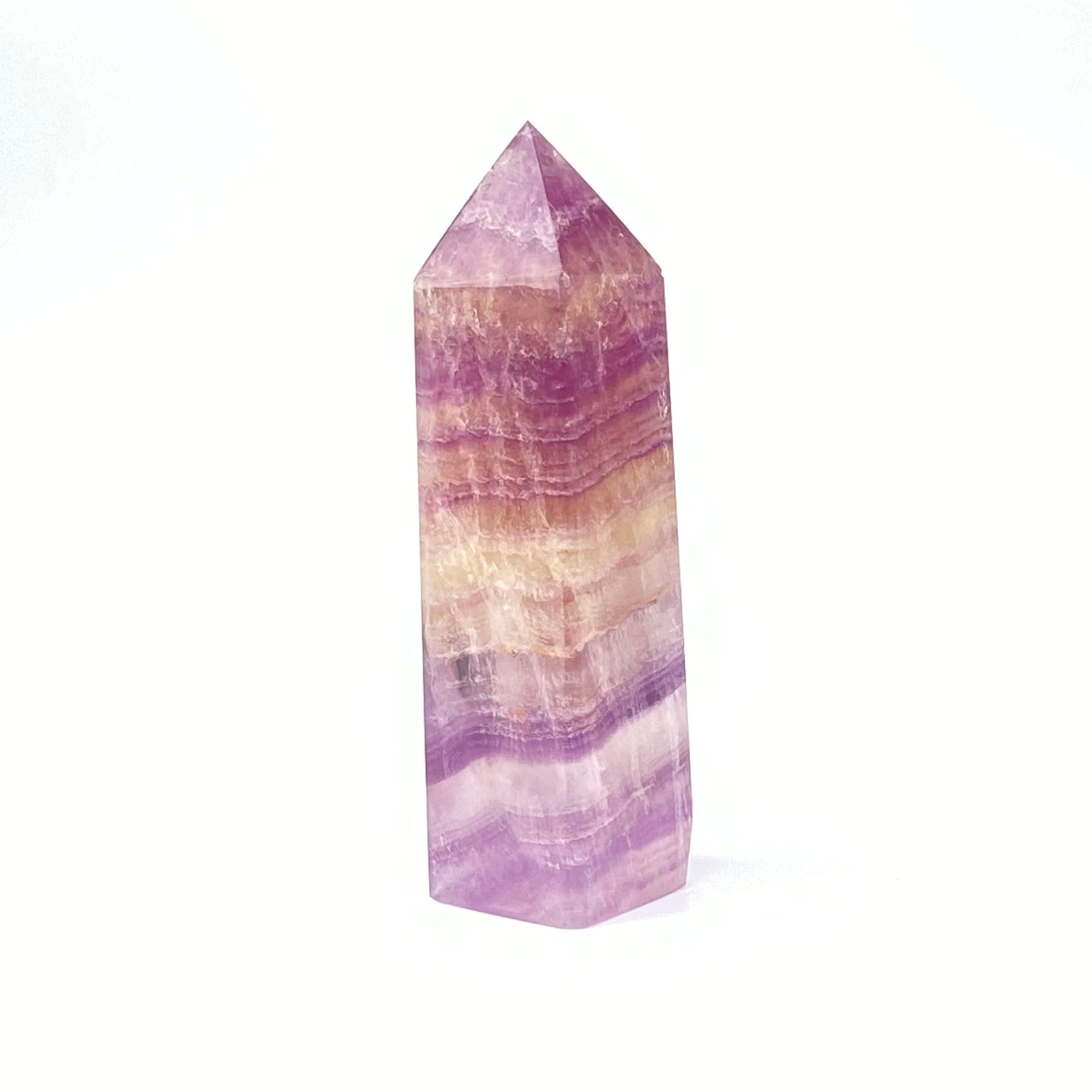 紫螢石柱 | 冥想淨化、靈修療癒