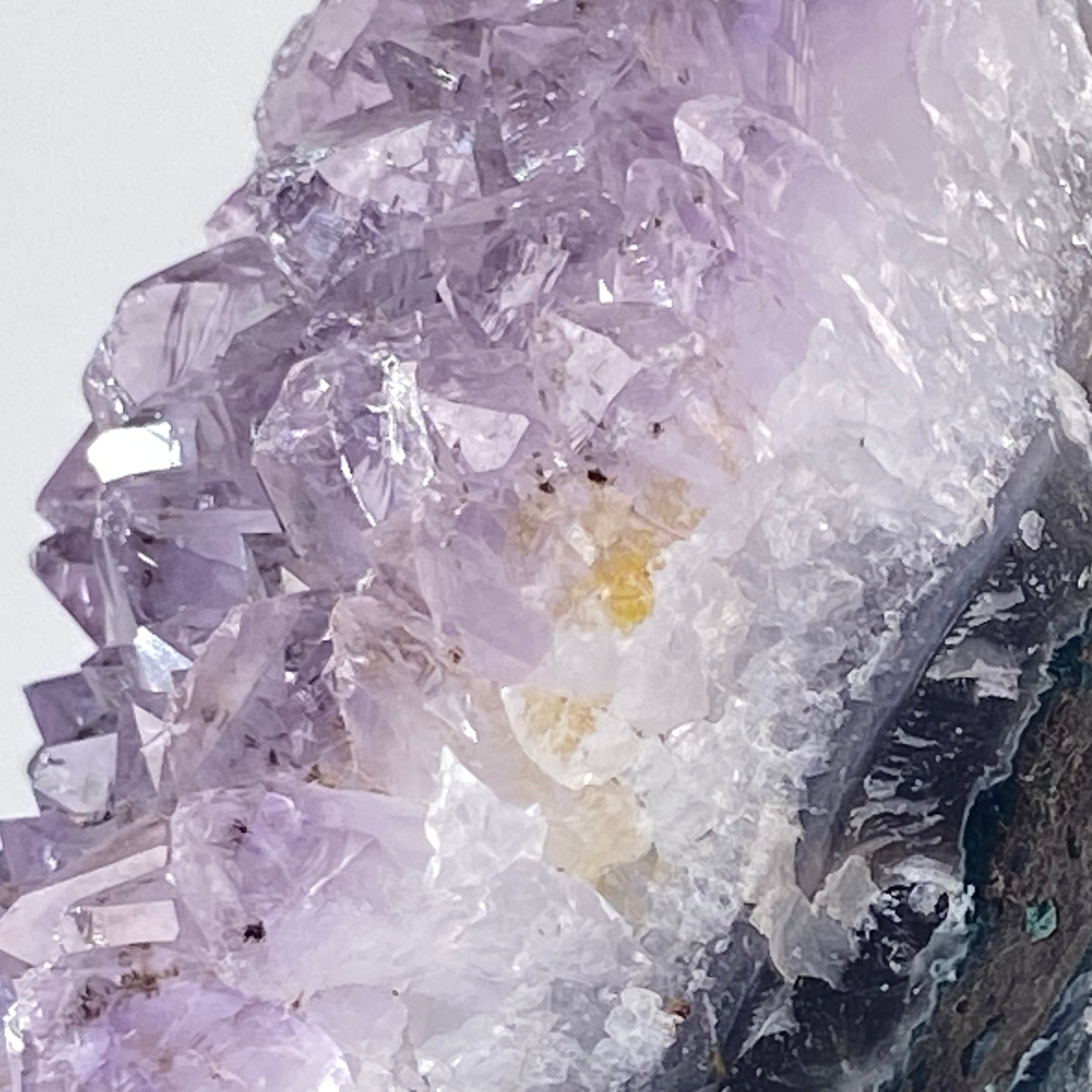 天然巴西薰衣草紫水晶原礦