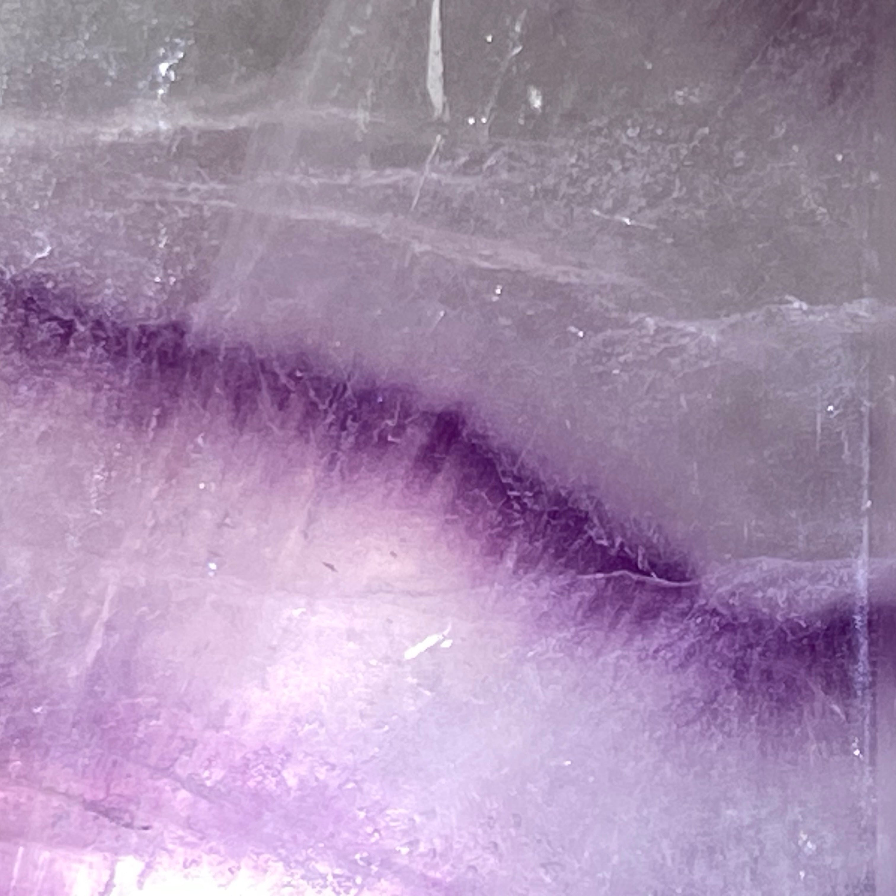 紫螢石柱 | 冥想淨化、靈修療癒