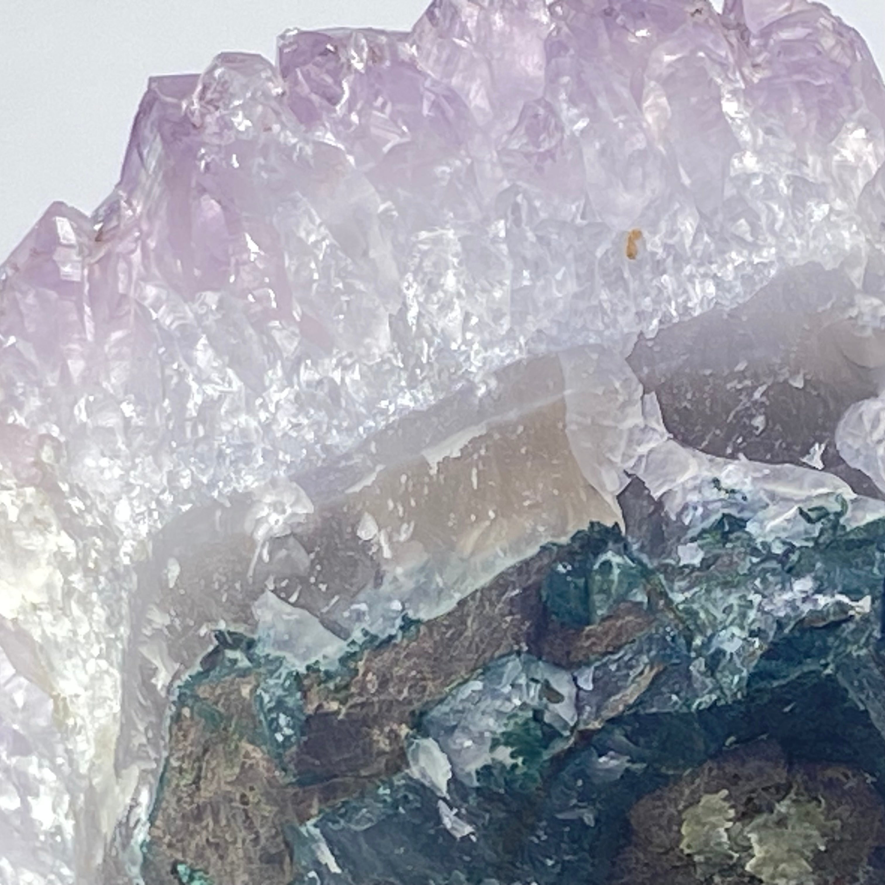 天然巴西薰衣草紫水晶原礦