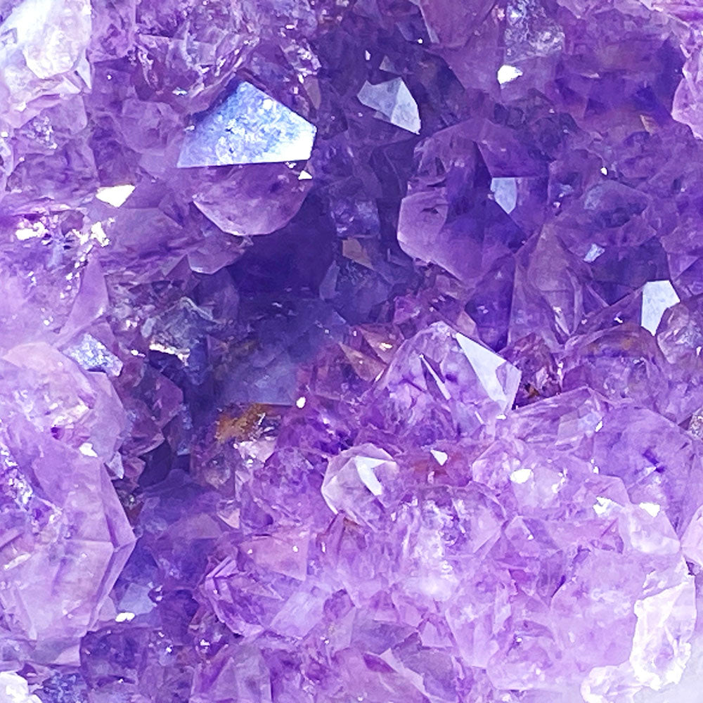 頂級天然瑪瑙紫晶全拋透光開口笑晶球