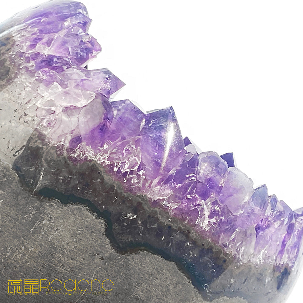 烏拉圭星鑽紫晶球