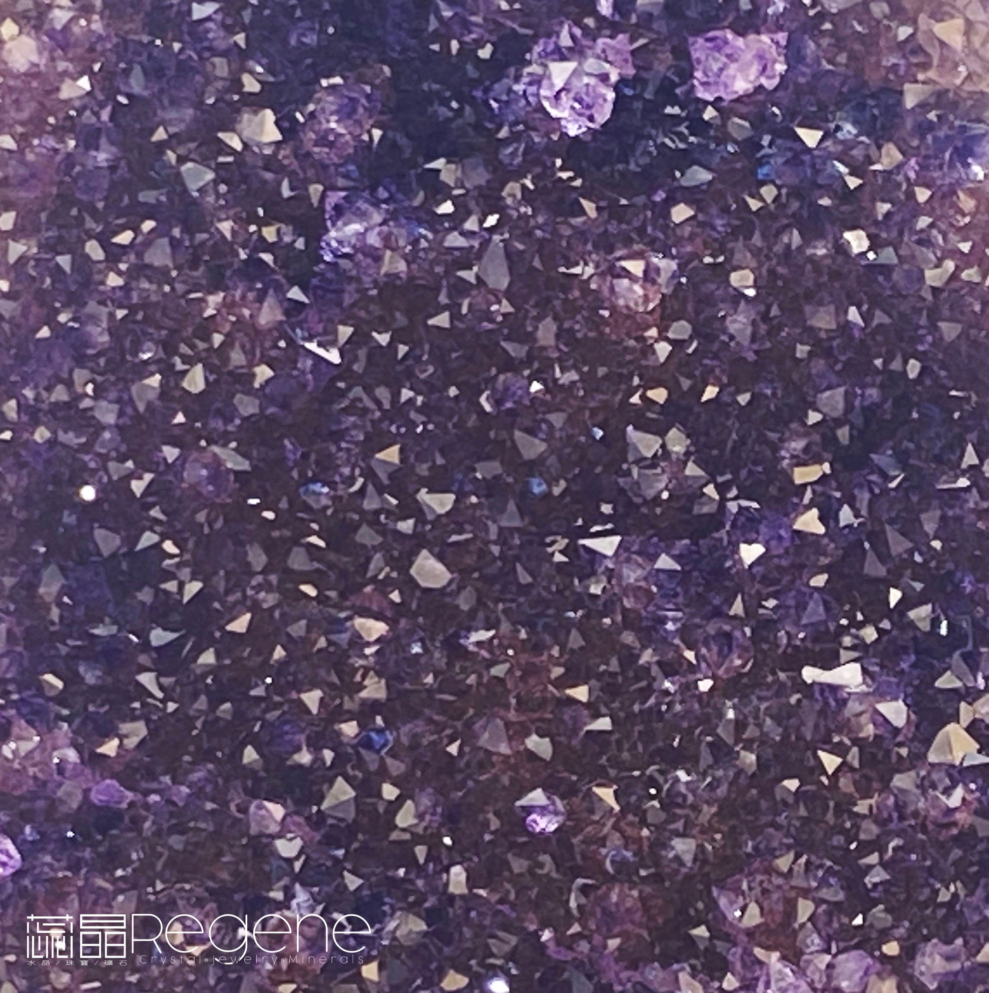 星鑽彩晶簇  軟糖晶鎮  閃亮焦糖晶鎮