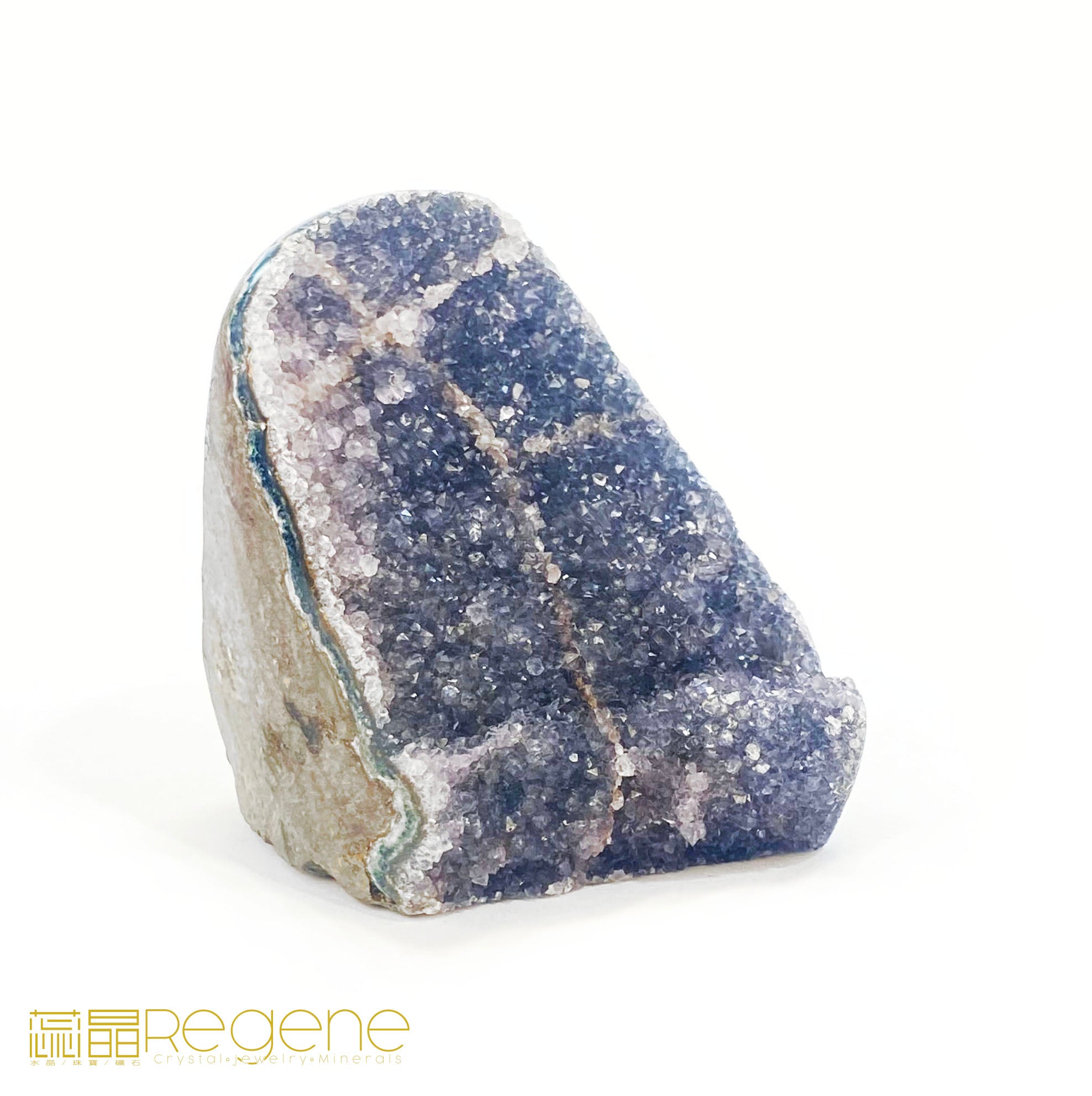 星鑽彩晶簇  軟糖晶鎮  閃亮黑灰晶鎮
