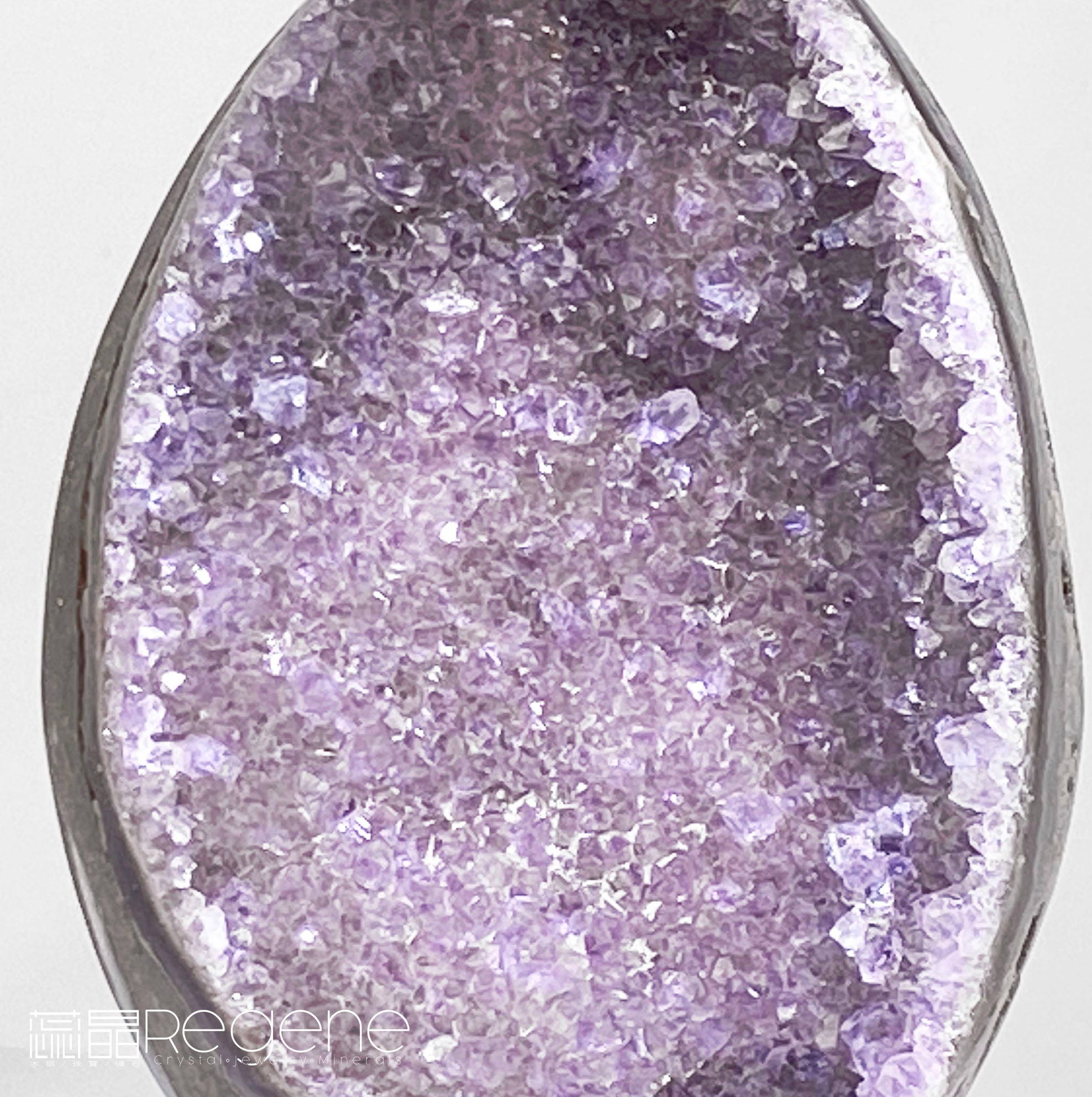 星鑽彩晶蛋形晶鎮